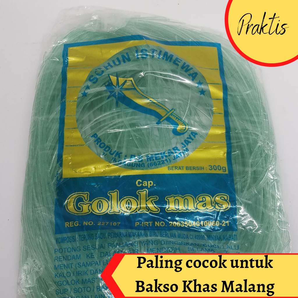 

Soun/Sohun/Suun Biru Cap Golok Mas Khas Malang