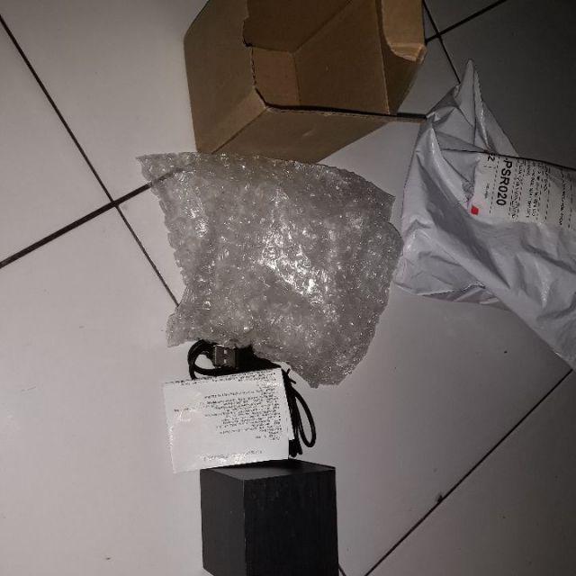 Jam Weker Kayu Digital Led Clock Wood Small Alarm Temp Date Kalender