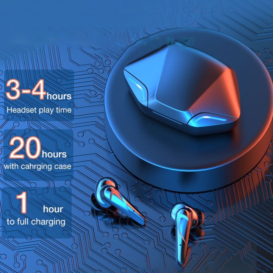 Apro366 High Value TWS Gaming Earbuds Bluetooth Earphone Low Delay-4