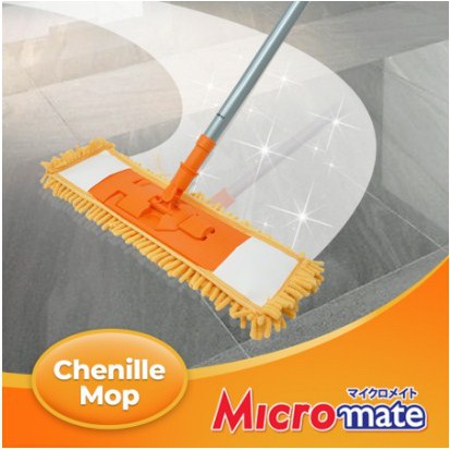 BAGUS Micromate Chenille Mop Set + refill