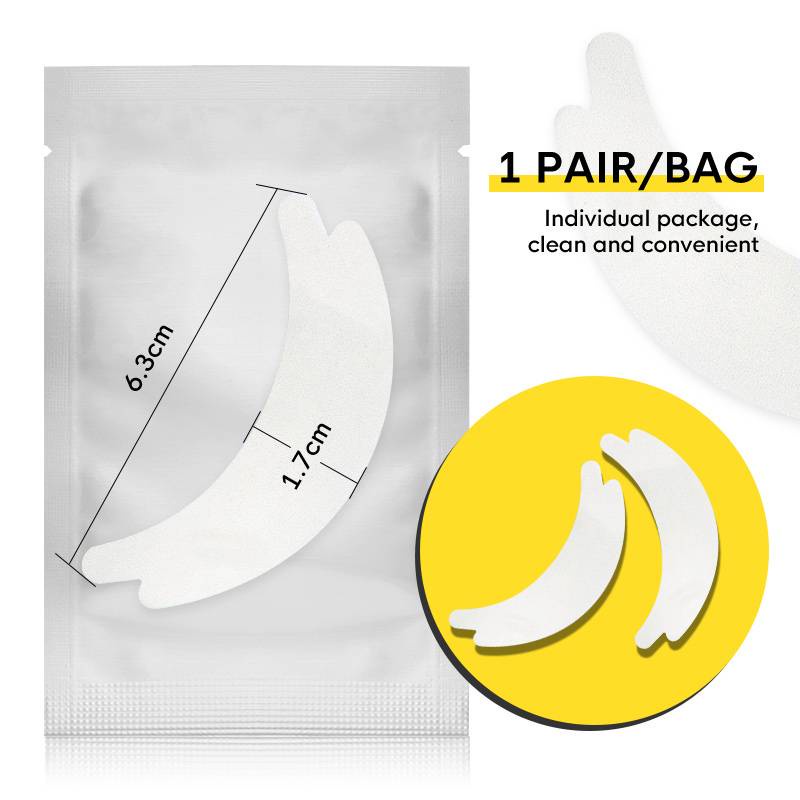 Micro Foaming Eyepads Link Free Eye Patch Soft Eyelash extension Patches professional eyepatch for Eyelash Extension 50 Pairs/lot