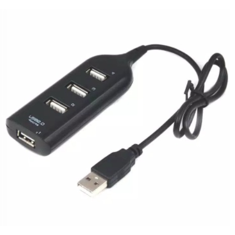 usb hub 4 port sambugan charger penghubung laptop