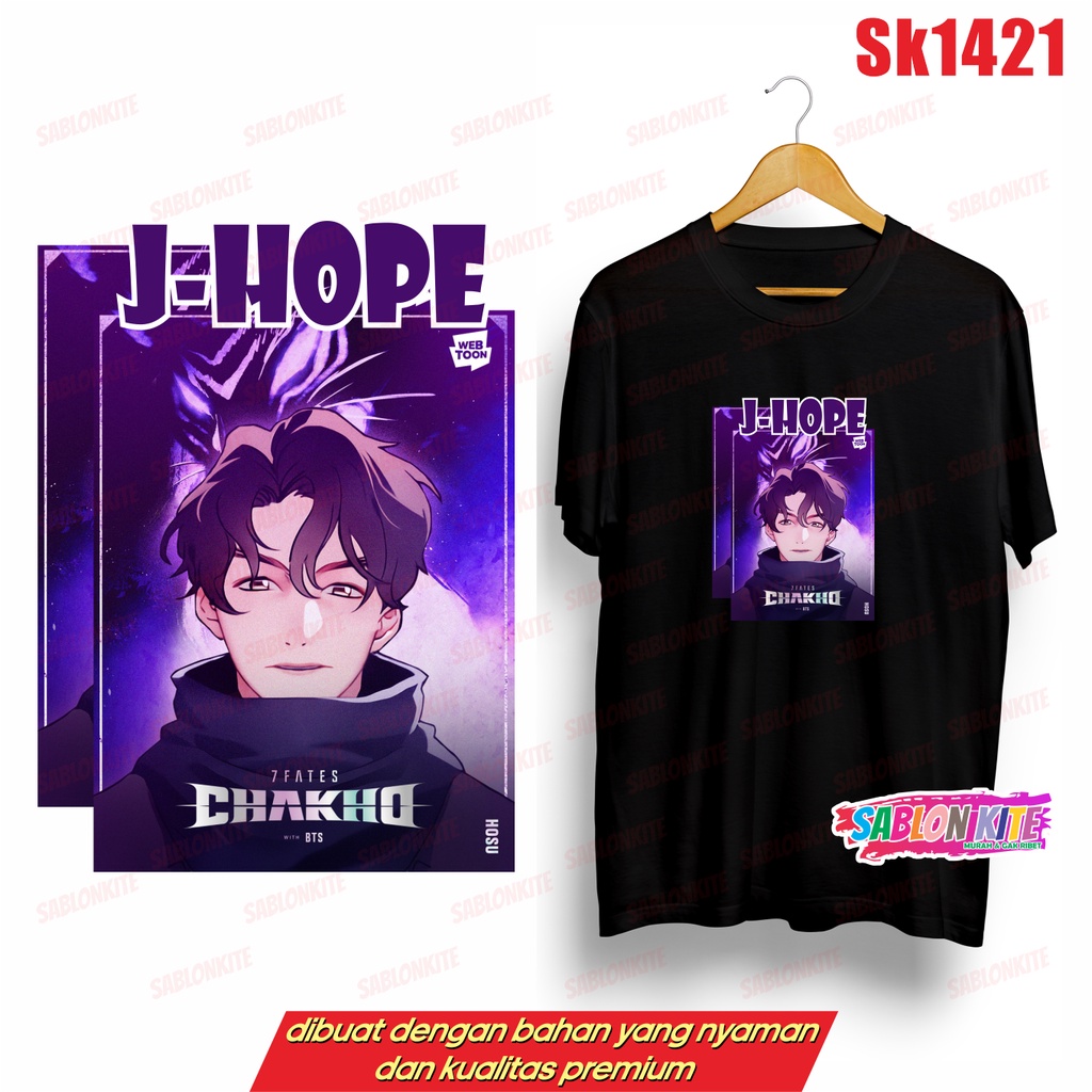 MURAH!!! KAOS KPOP CHAKHO KARTUN TIAP MEMBER SK1421 UNISEX