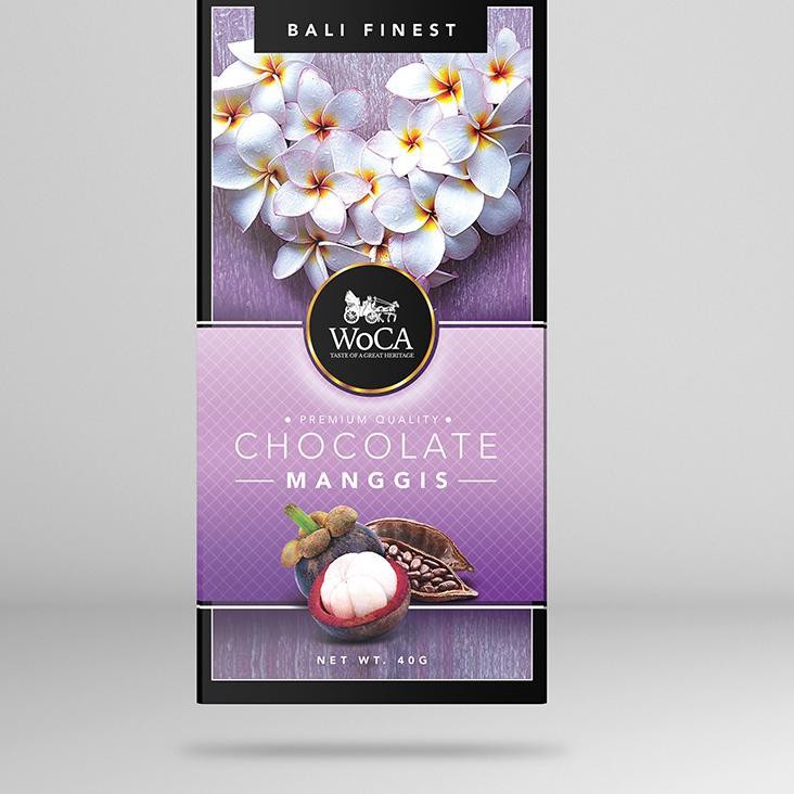 

[ZZ597) WoCA Cokelat Manggis Premium Chocolate Bar 40 gram