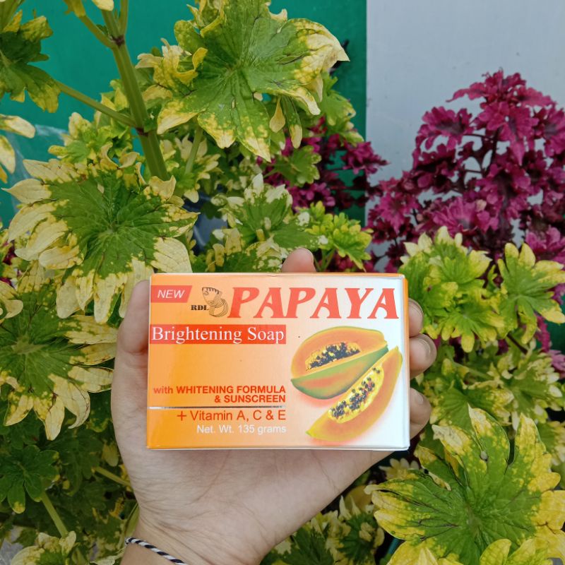 Sabun Pepaya RDL brightening soap 135gram