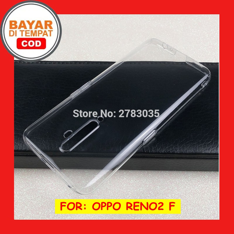 Oppo Reno2 F - Reno 2F - Mika Transparan Clear Hard Case Hardcase Casing Cover Bening
