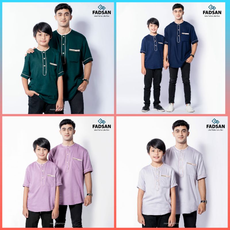 NEW HAZA KOKO COUPLE AYAH DAN ANAK BRAND FADSAN