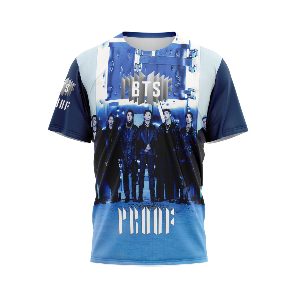 Baju Kaos Tshirt Pria Kpop Star Bts Proof J-Hope Full Printing Custom