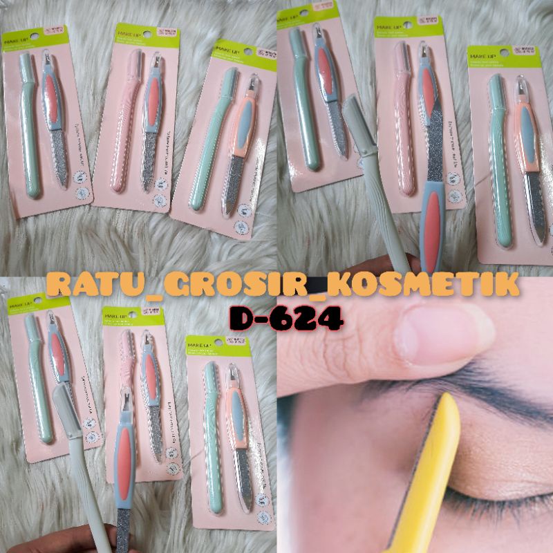 PROMO MURAH!!CUKUR ALIS/PISAU ALIS/ALAT PENCUKUR ALIS 1 SET