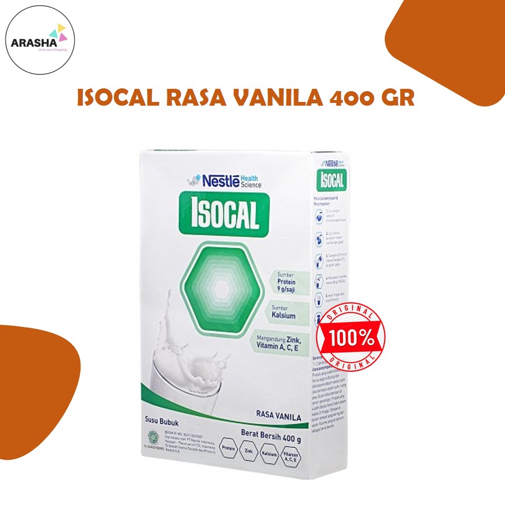 

ISOCAL RASA VANILA 400 GR Susu Bubuk Tinggi Kalsium