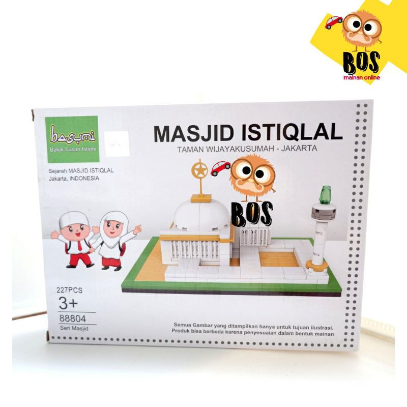LEGO MASJID ISTIQLAL 88803 227pcs