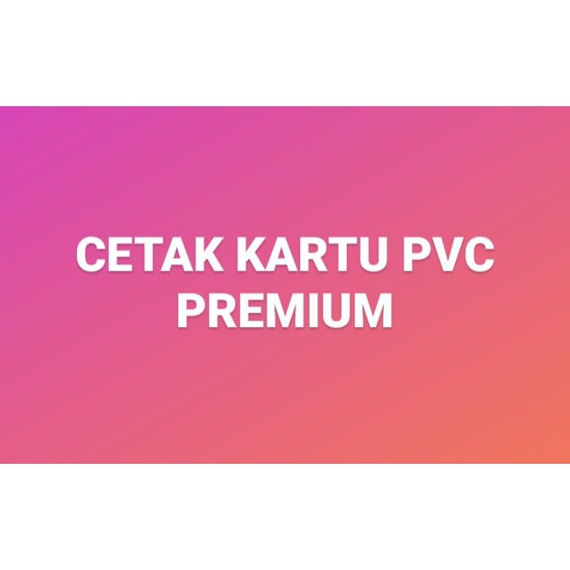 

cetak kartu PVC / ID card kantor / id card sekolah