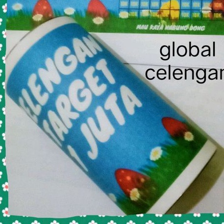 TABUNGAN CELENGAN TARGET VIRAL ..TARGET  20 JTA..0 JUTA 8JUTA..7 JUTA.. . 5JUTA.... 3 JUTA...1JUTA..