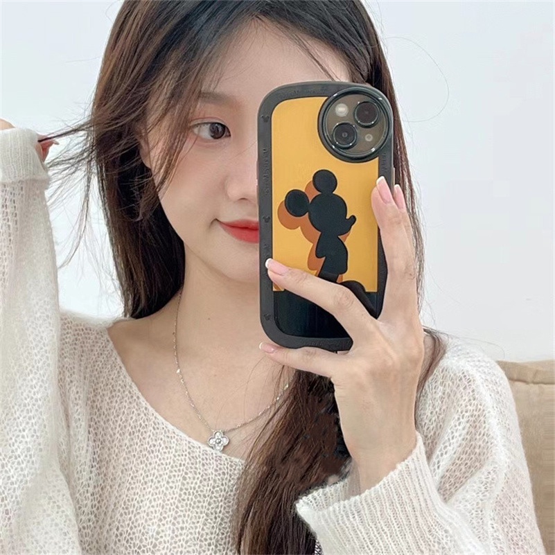 Soft Case Pelindung Lensa Bulat Motif Tikus Untuk Redmi Note 11 11s 10 10s 9 9s 8 Pro Redmi 10C 10A 10 9 9A 9C 9T Xiaomi Mi 11T Pro Poco X3