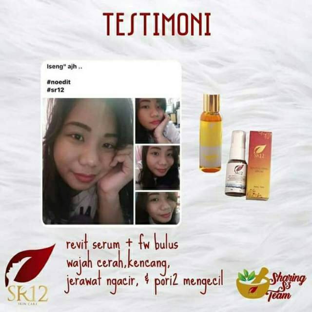 REVILATIZING SERUM SR12 / ATASI BOPENG, MATA PANDA, MENCERAHKAN