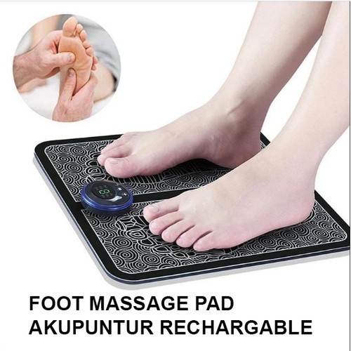 EMS Foot Massager Pad Alat Pijat Kaki Akupuntur Kaki Elektrik Original