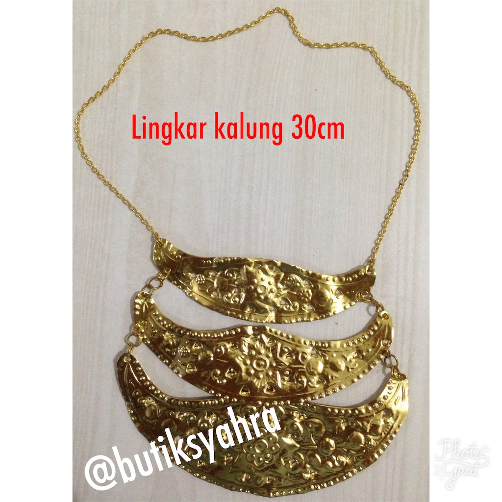 Kalung Anak Perhiasan Perlengkapan Baju Adat