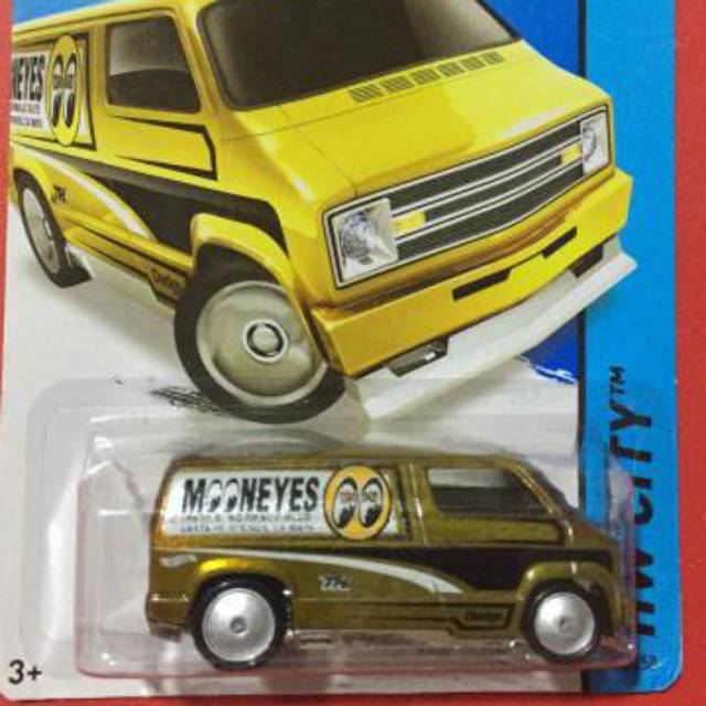 hot wheels mooneyes van
