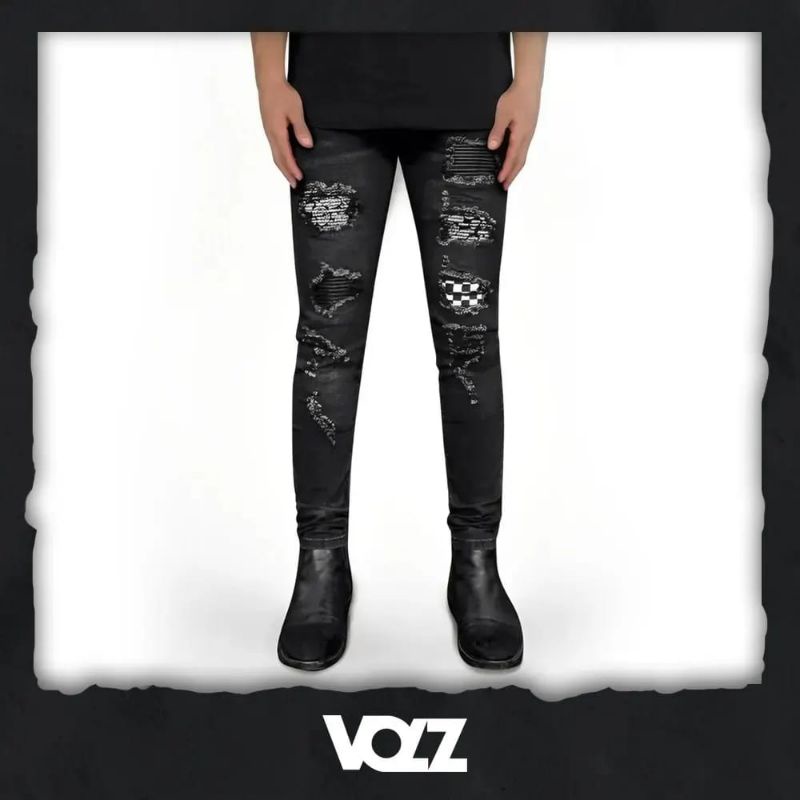 RUCAS Season 9 Grand Combination Black Jeans Original