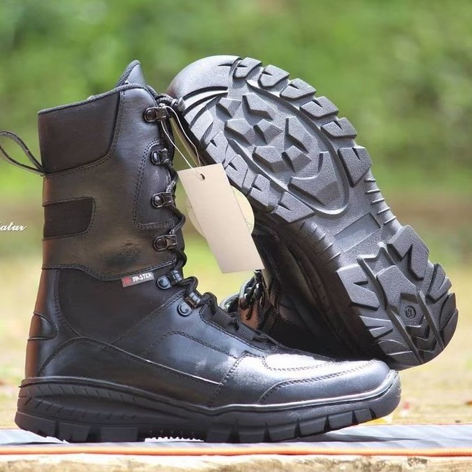 SEPATU PDL MR MASTER KULIT ASLI SEPATU PDL TNI POLRI SECURITY SEPATU PDL SATPAM SEPATU BOOTS PRIA