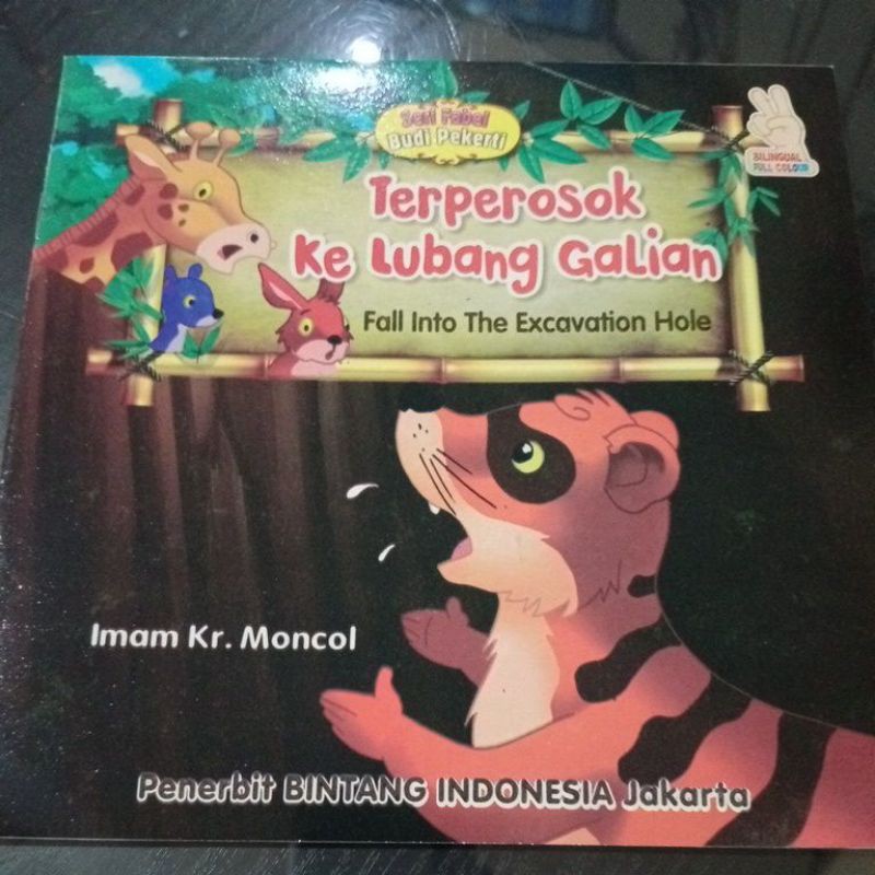 Buku Cerita anak bilingual