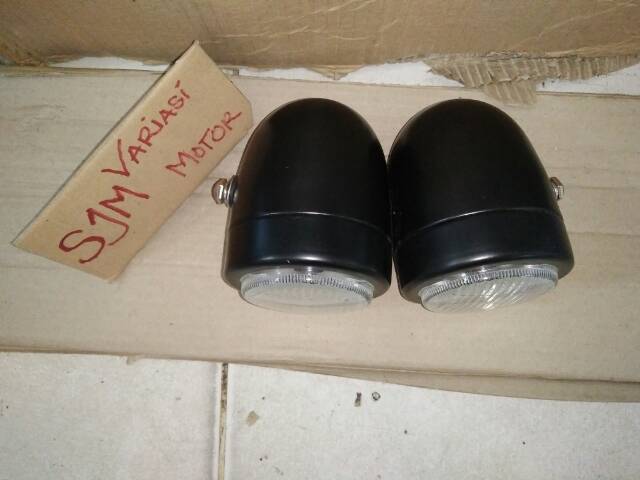 Lampu depan variasi +bohlam h4 n piting