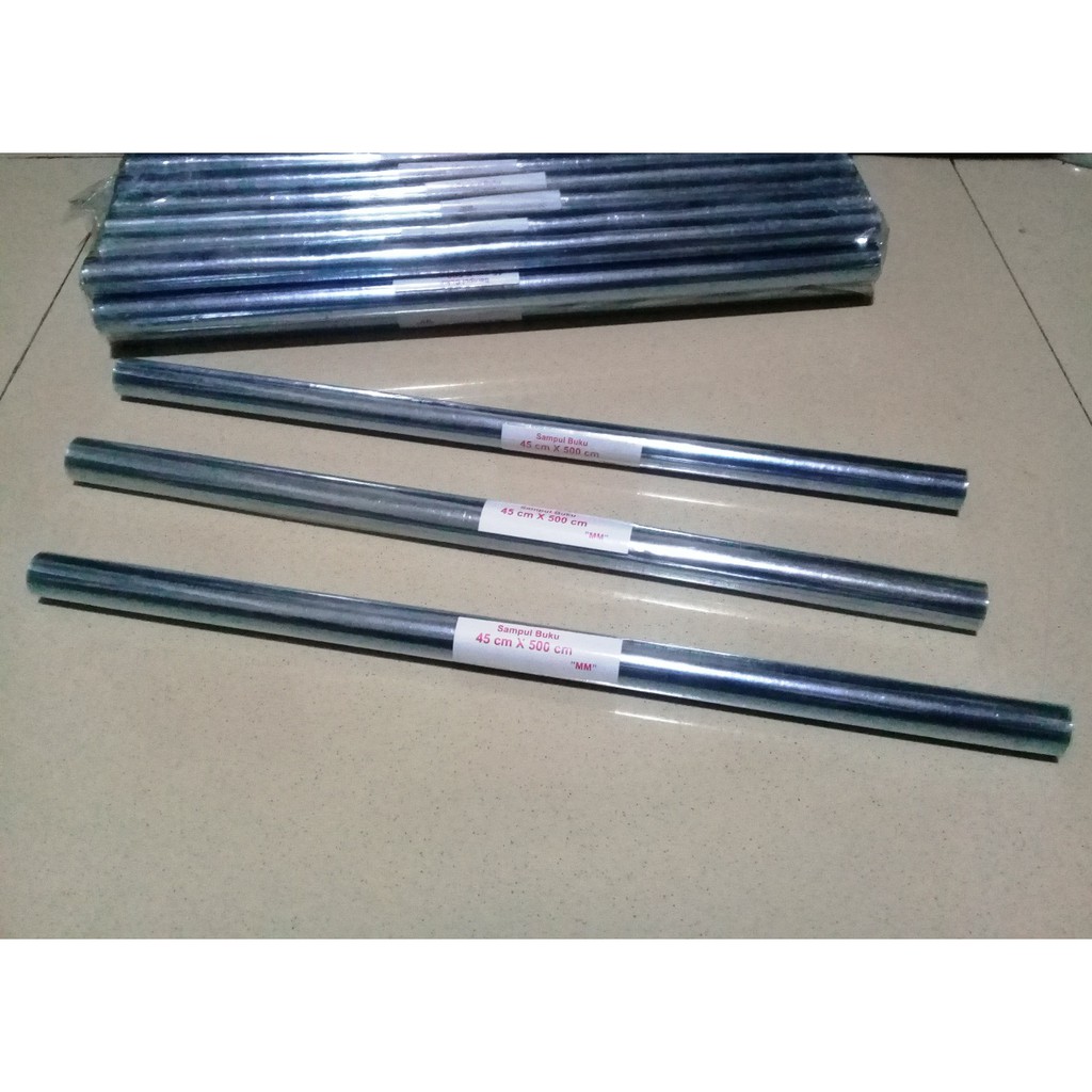 

Sampul Buku Plastik Mika Roll Gulungan 45cmx500cm