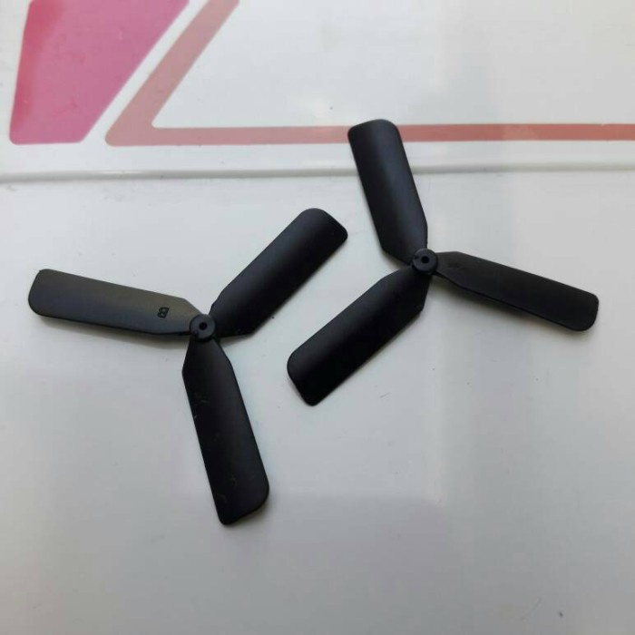 1 Pair Black Propeller Hubsan X4 Tiny qx Micro Drone Brushed Motor