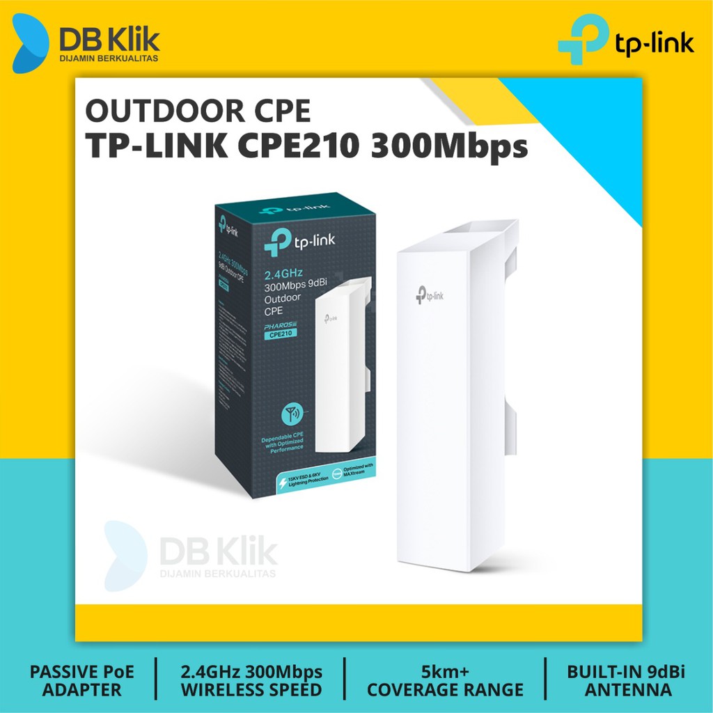 TP-Link CPE 210 Outdoor Wireless - TP-Link CPE210 Wireless Outdoor