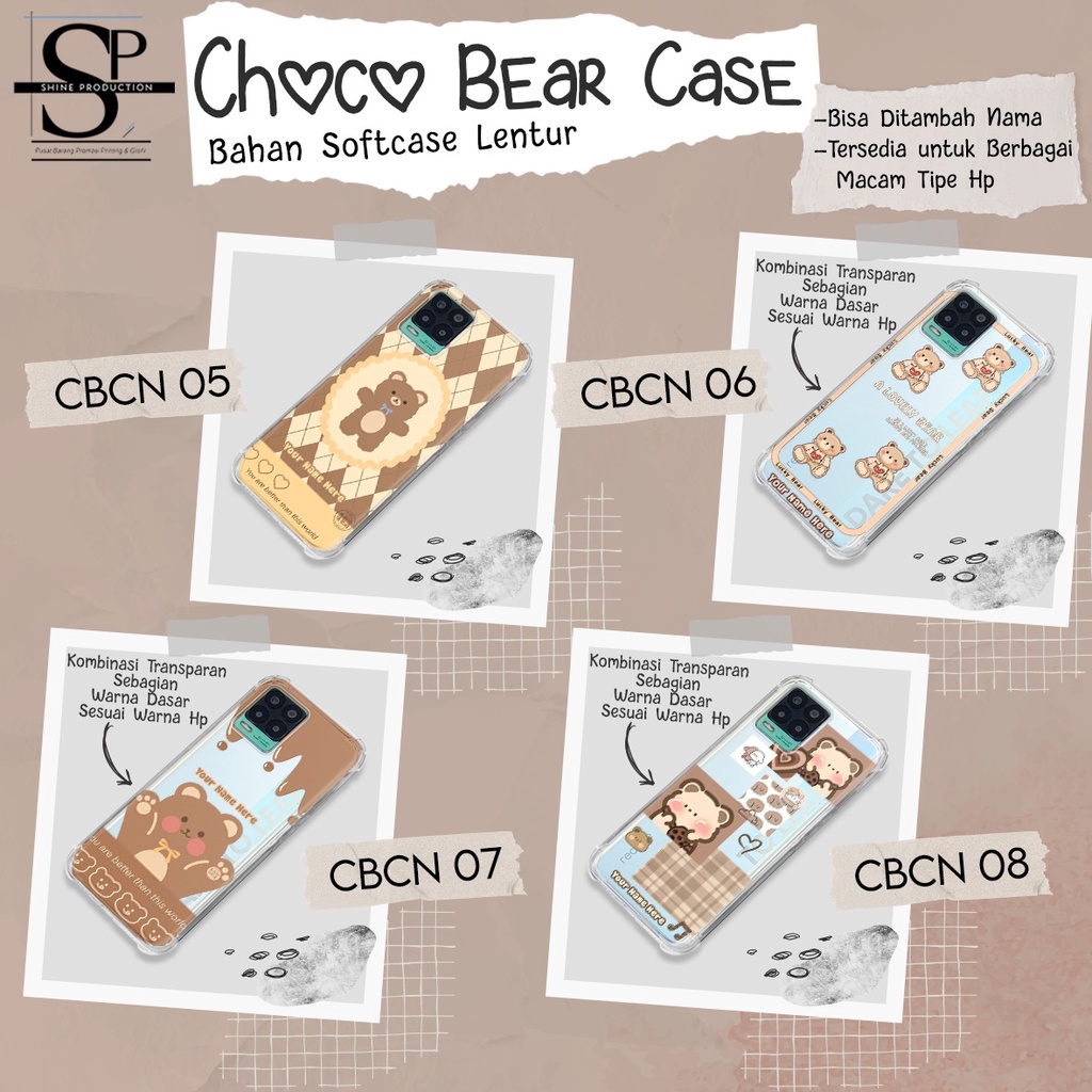 Softcase Bear For INFINIX HOT 8 / HOT 9 / HOT 9 PLAY / HOT 10 / HOT 10 PLAY / HOT 11 / HOT 11 PLAY