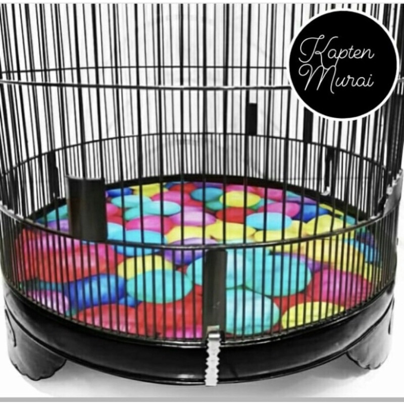 KARPET KANDANG BURUNG MURAI JEBAKAN LOMBA MOTIF BOLA