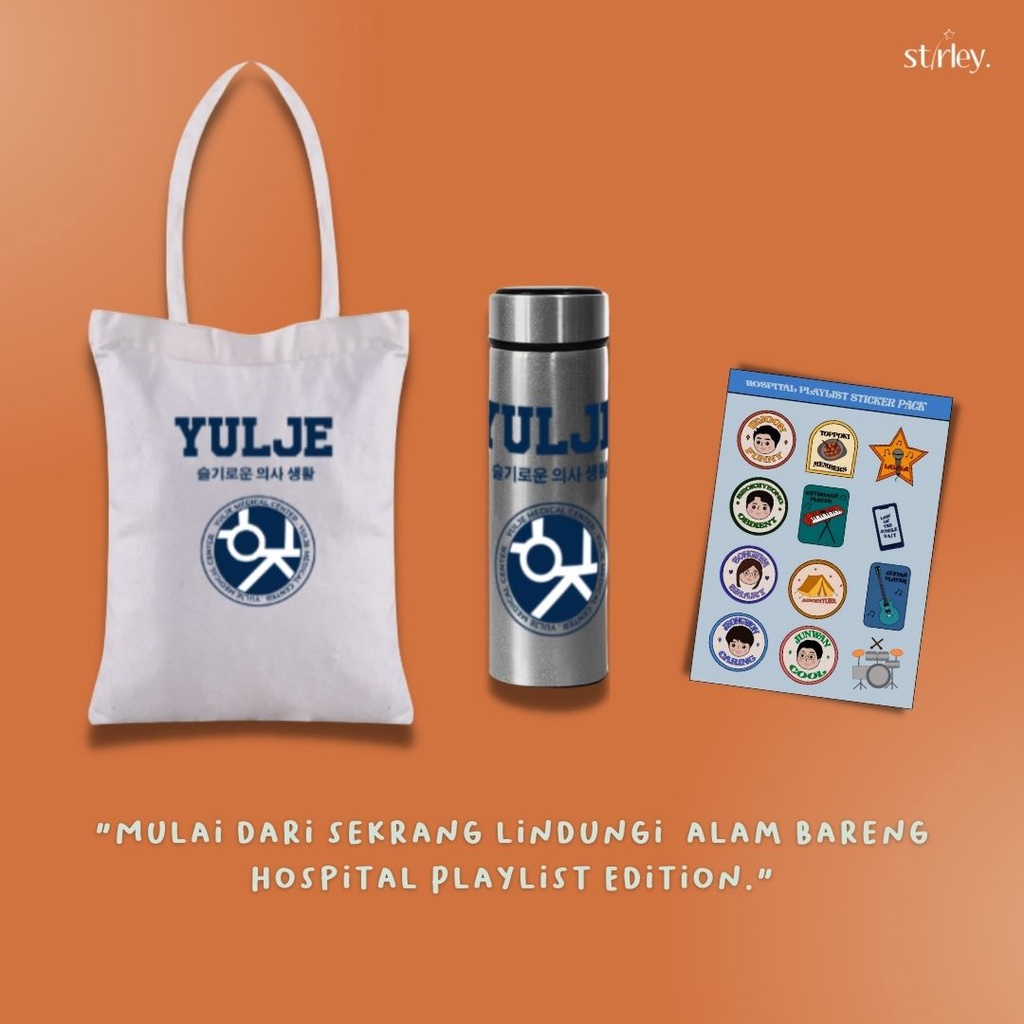 Hospital  Playlist Paket Edition (Totebag, Tumblr, Sticker)