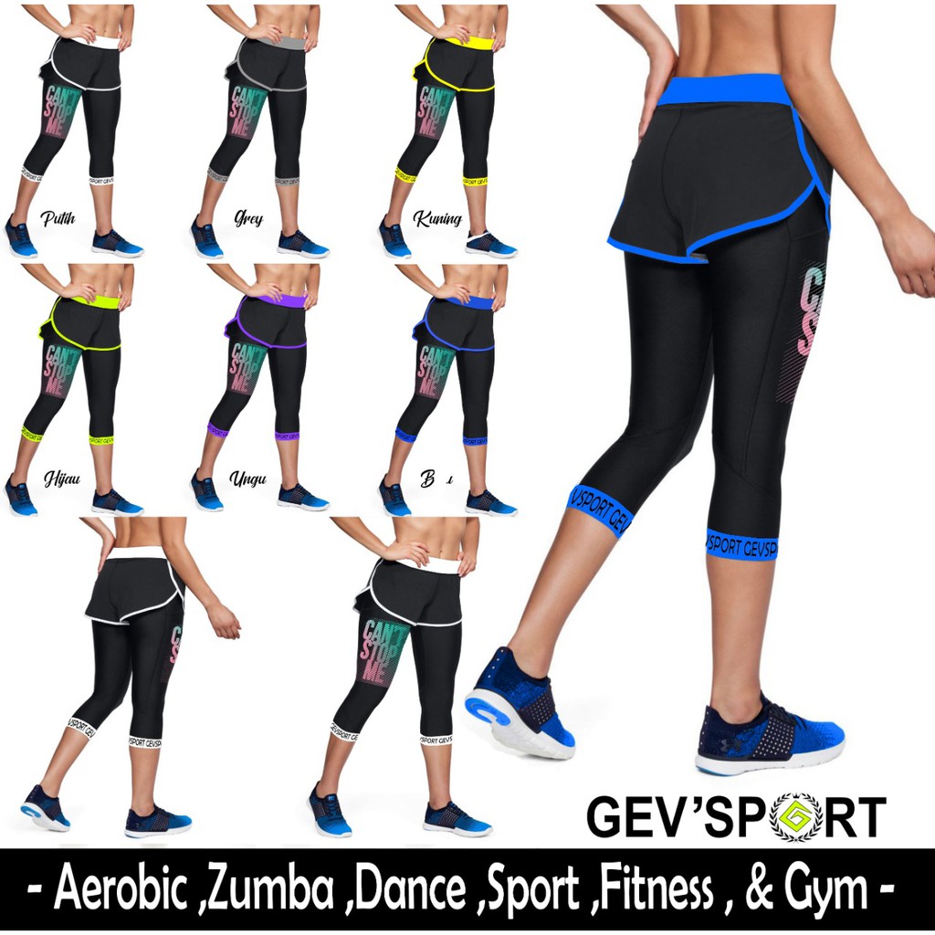 GEVSPORTWEAR CAPRI + CELANA PENDEK 7/8