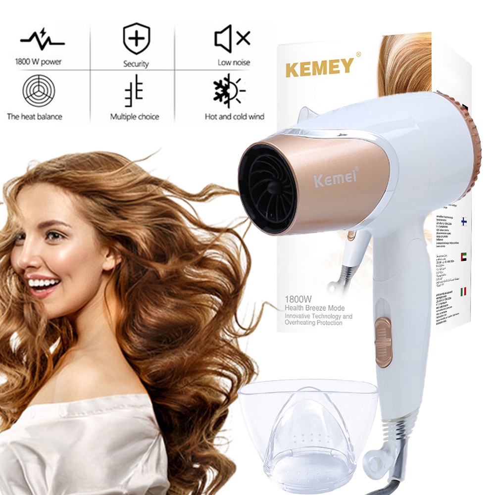 Hair Dryer Original Pengering Rambut Kemei 6832