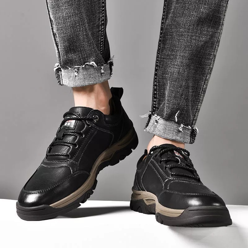 BSS - Sepatu Pria Gunung Daki DRIIM - Fashion Naik Gunung Hiking Free Kaos Kaki