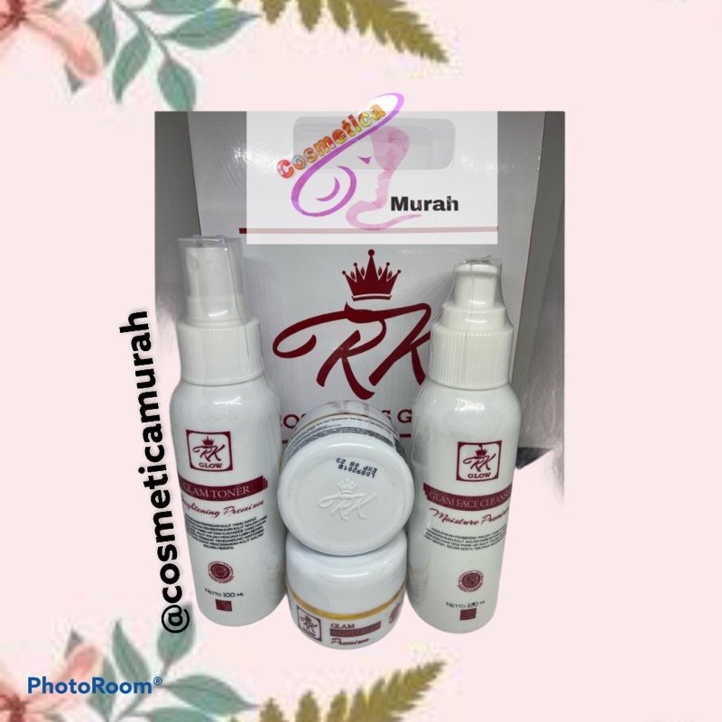 Original 100 % - RK glow premiun glow series - Rk glow series acne + rk glow red jelly