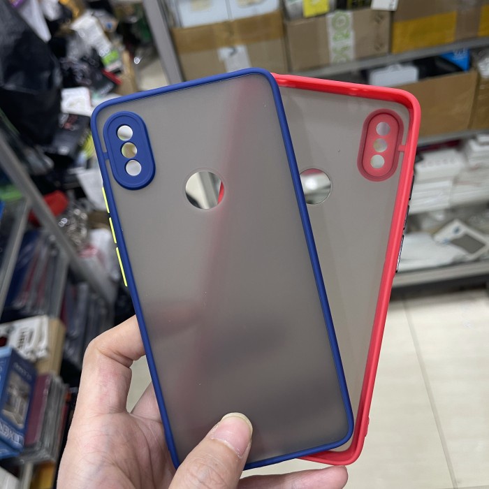 REDMI S2 PREMIUM BUMPER HYBRID DOVE CASE ANTI PECAH