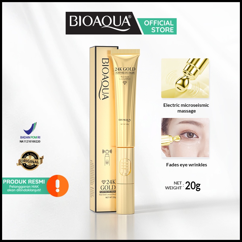 BIOAQUA 24K Gold Purrifying Eye Cream 20g