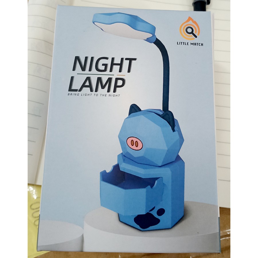 Lampu Meja Belajar USB Desk Lamp Desain Unik - YC5806 - Yellow