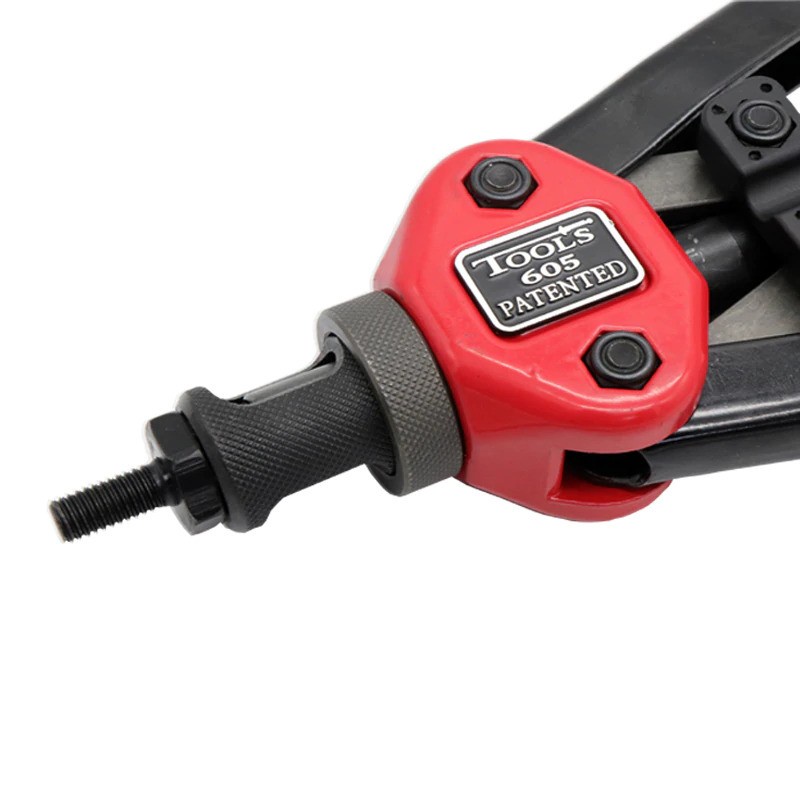 Hand Threaded Riveter Nuts Guns with Nuts 605 60PCS - BT605 - Black