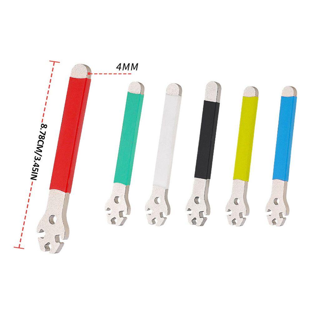 Lanfy Kunci Jari Jari Sepeda Alat Perbaikan Sepeda Cycling Repair Tool Cycling Bike Removal Wrench Bike Spoke Nipple Key Spanner Alat Sepeda Spanner Bike Wheel Rim Spanner