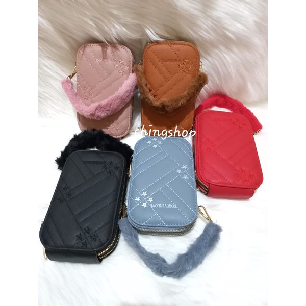 Dompet HP 2Res ForeverLove # Tas Hp Fashion Model Baru