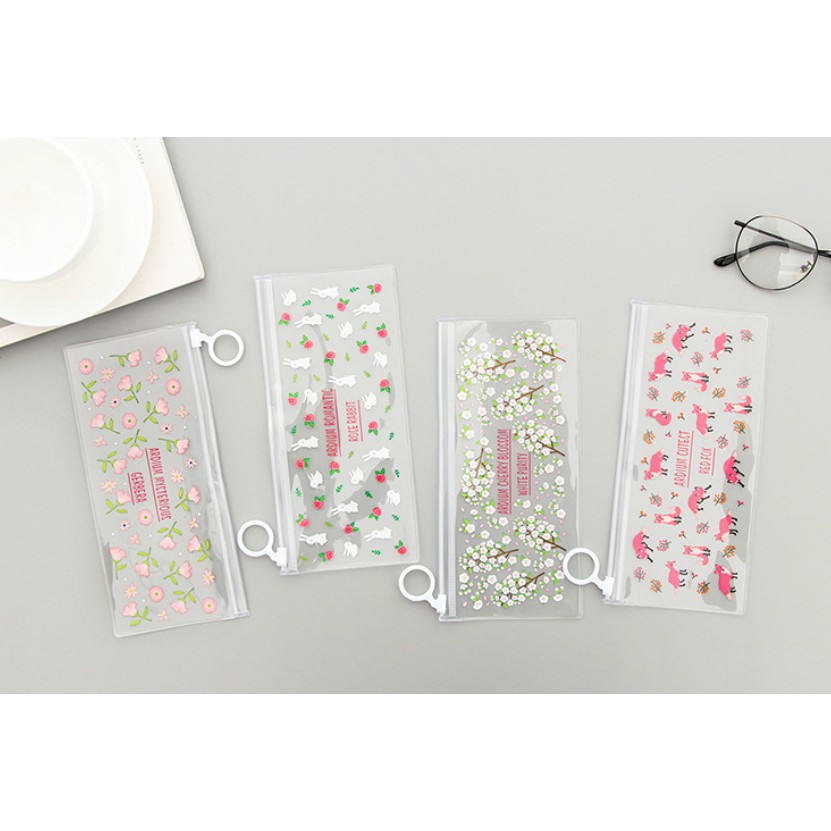 

Tempat Pensil Zipper Ardium Transparan