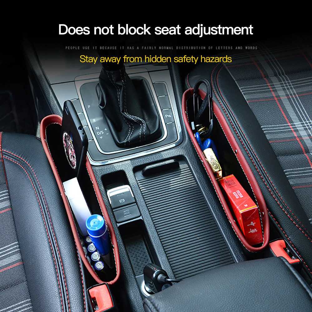 Car Storage Seat Gap Filler Pembatas Tempat Duduk Mobil