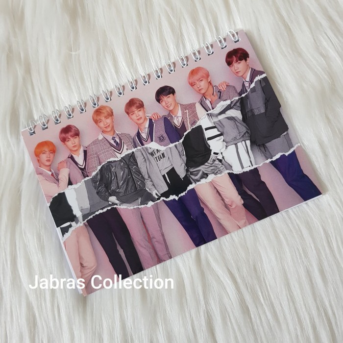 

Unik Buku Catatan Notebook Agenda Cover Bts Gilaa!!!