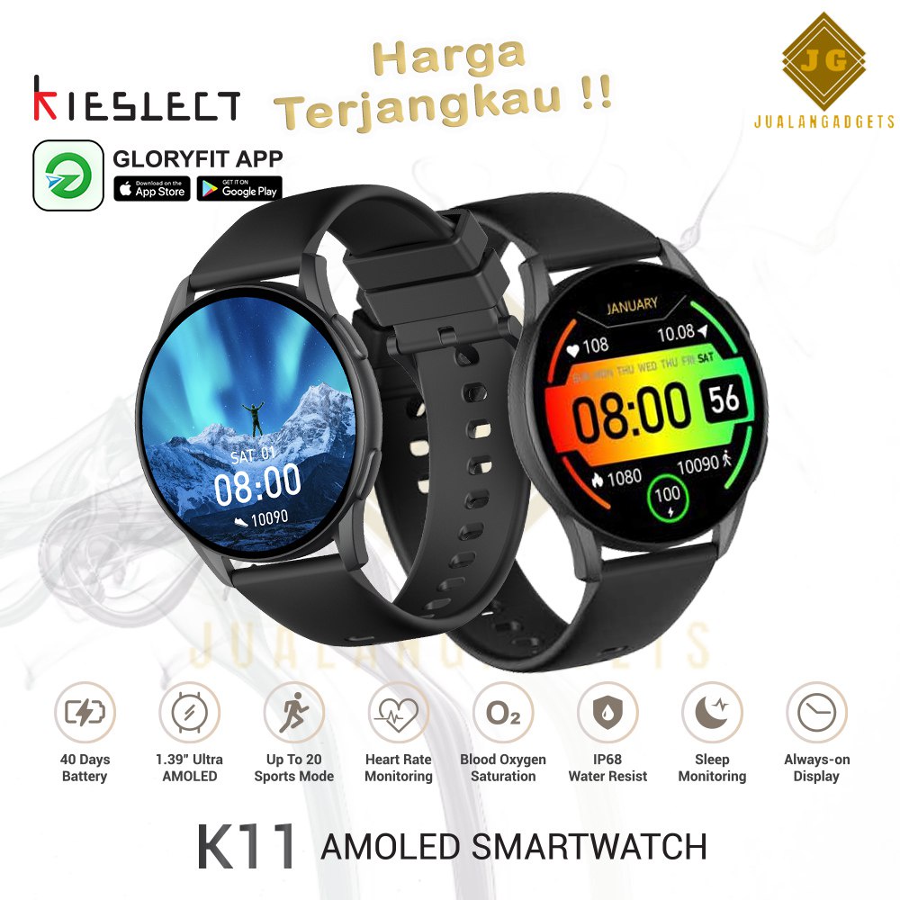 Smartwatch Kieslect K11 Ultra AMOLED - Garansi