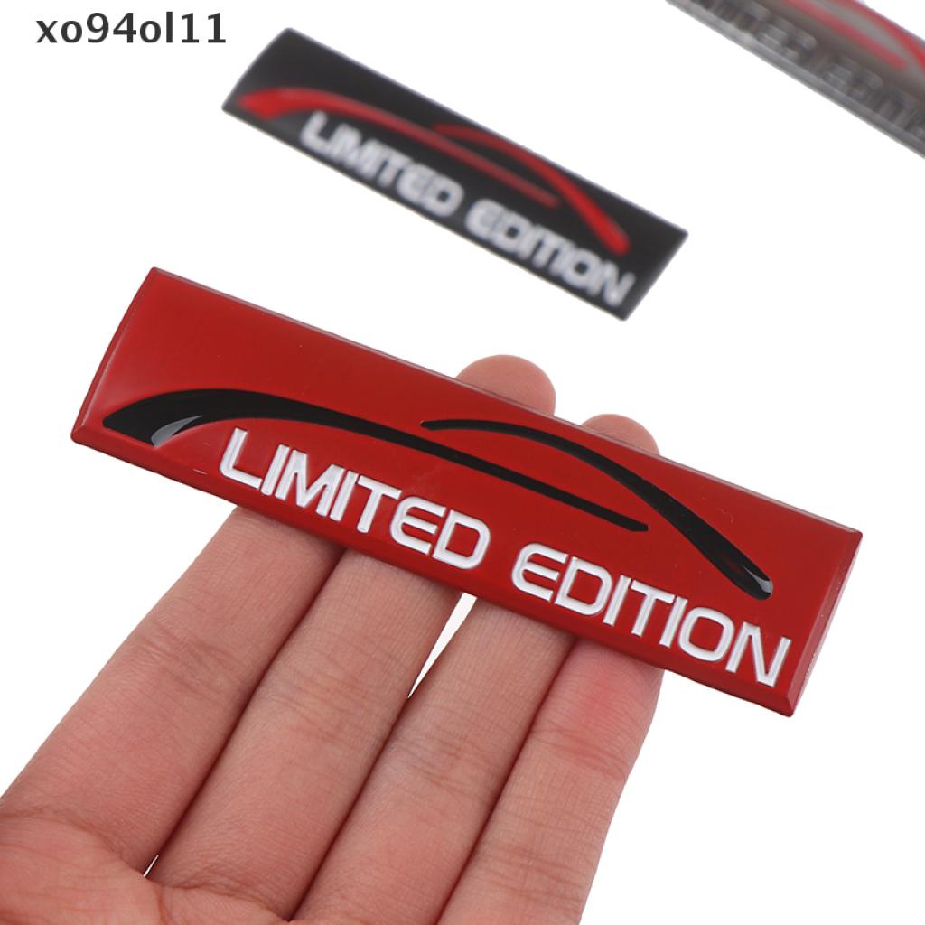 (Hot Sale) Stiker Logo 3D Bahan Logam Edisi Terbatas Untuk Mobil