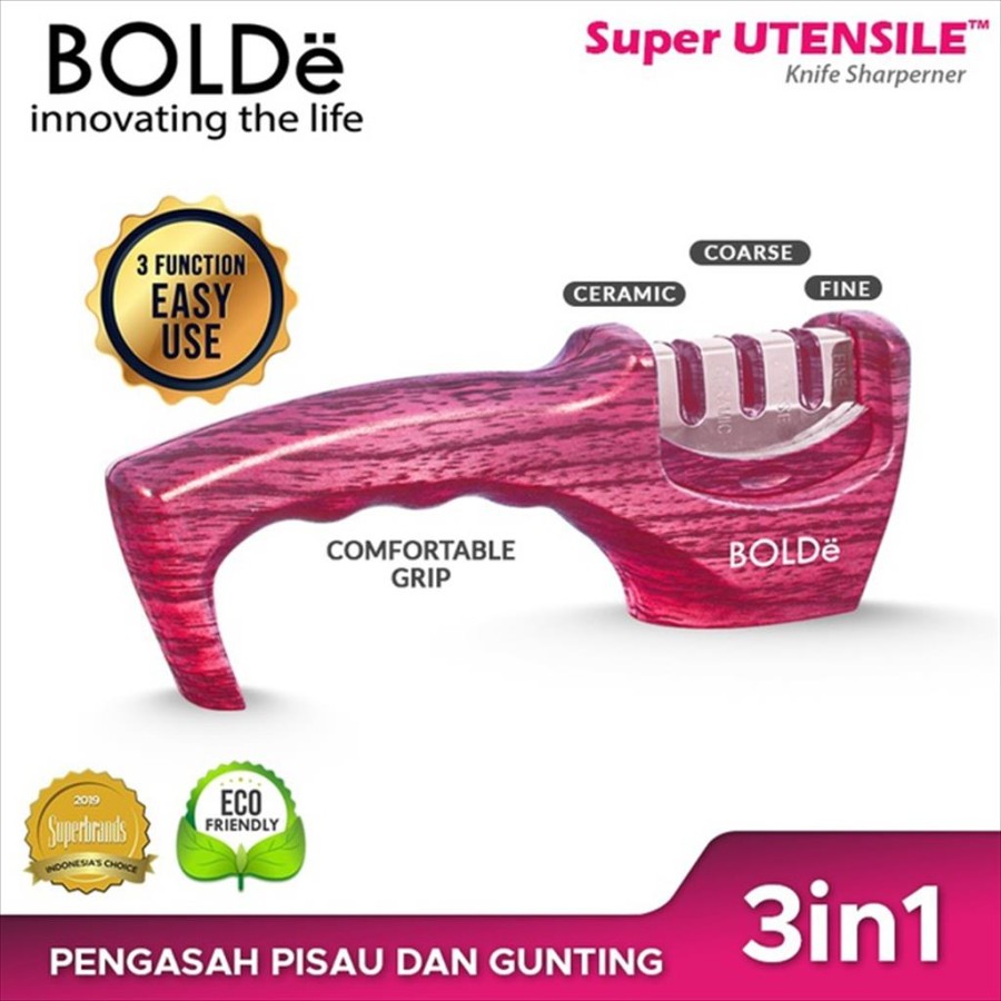 BOLDE Super UTENSILE Knife Sharpener | alat pengasah pisau