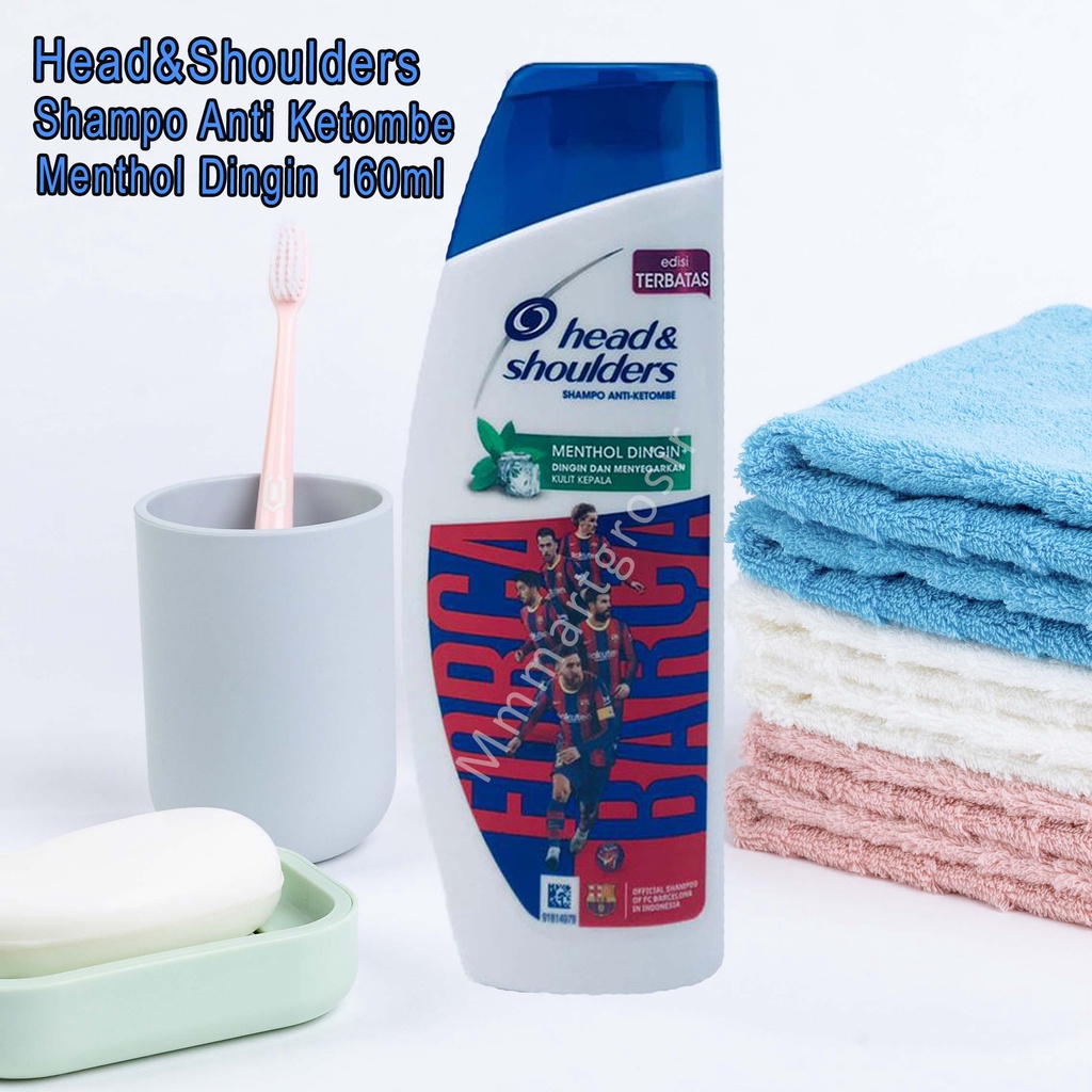 Head &amp; Shoulders / Shampo anti ketombe / Menthol Dingin / 160ml