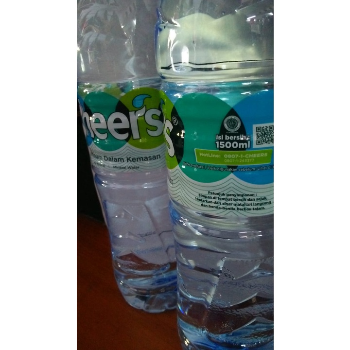

Korzaln Air Minum Kemasan Botol Cheers 1500 Ml - Besar